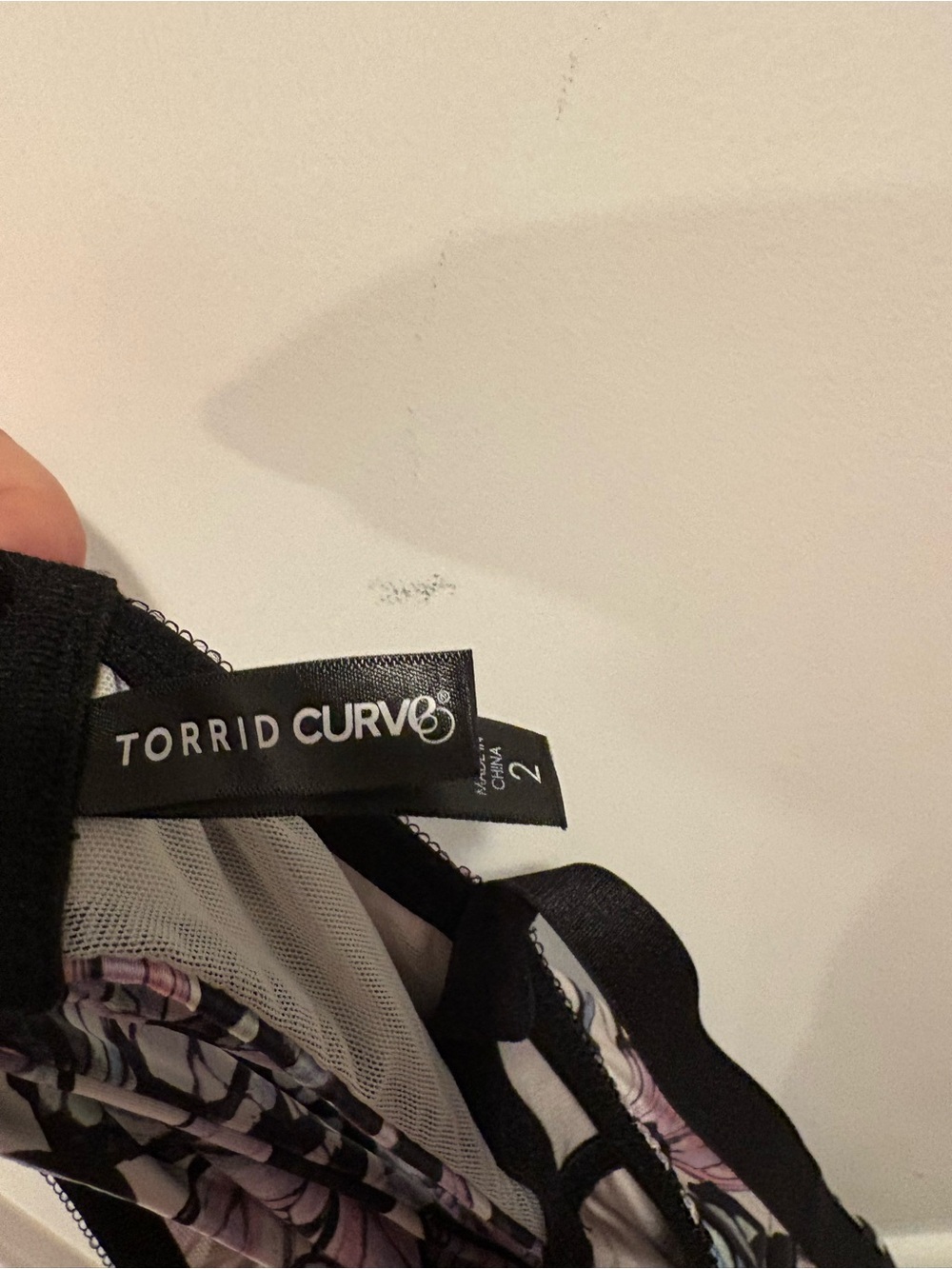 Torrid Butterfly Ruffle Underwire Bodysuit - Picture 3 of 4